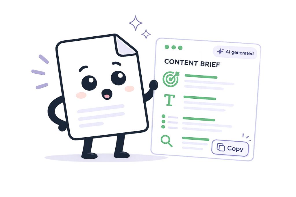 AI SEO content briefs AI SEO content briefs