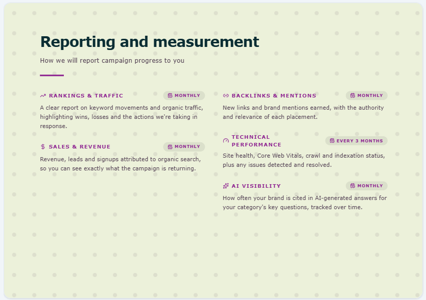 Reorting and measurement Reorting and measurement